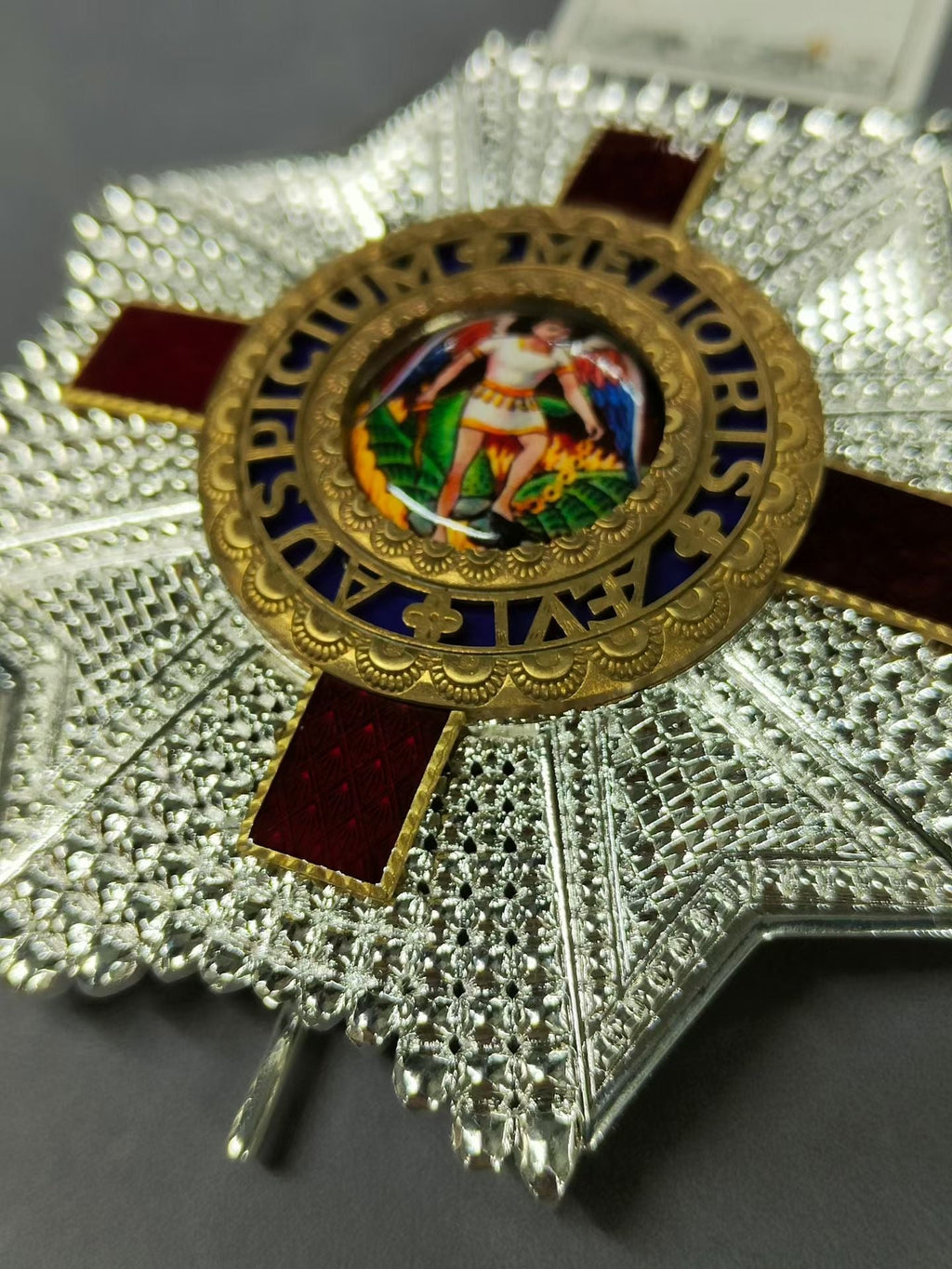 British Order of St. Michael and St. George Star Badge – Premium detail view 7