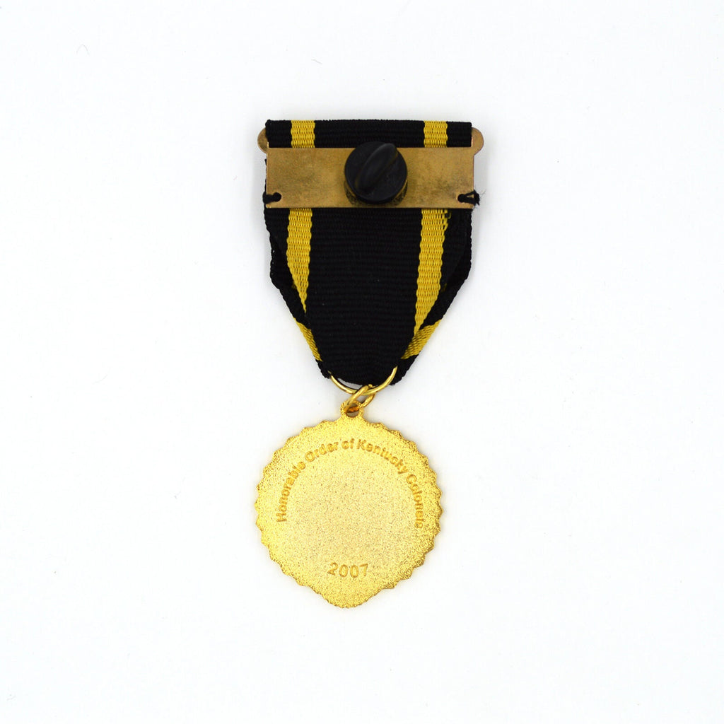 U.S. Honorable Order of Kentucky Colonels Medal – Original 2007 Issue with Case detail view 3