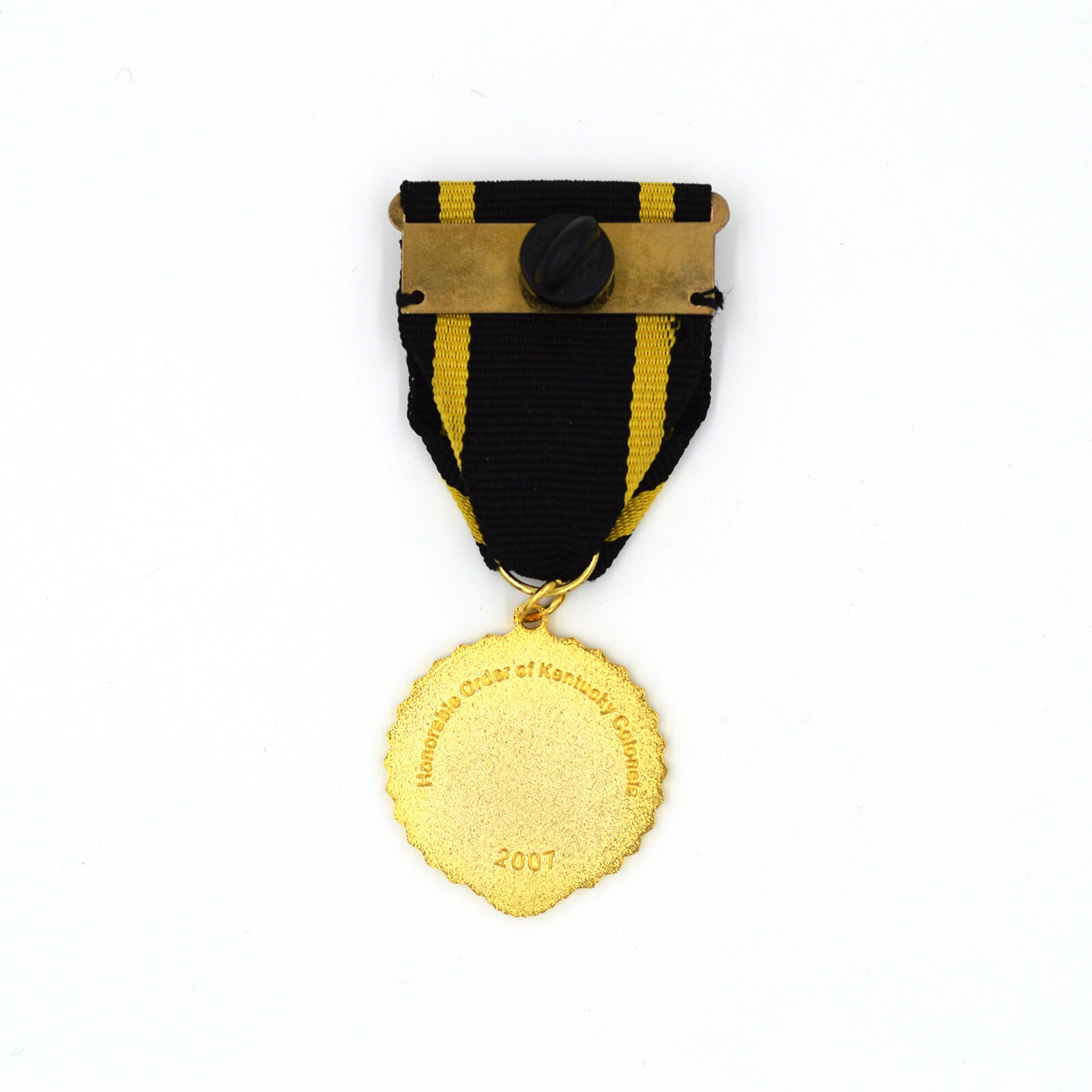 U.S. Honorable Order of Kentucky Colonels Medal – Original 2007 Issue with Case detail view 3