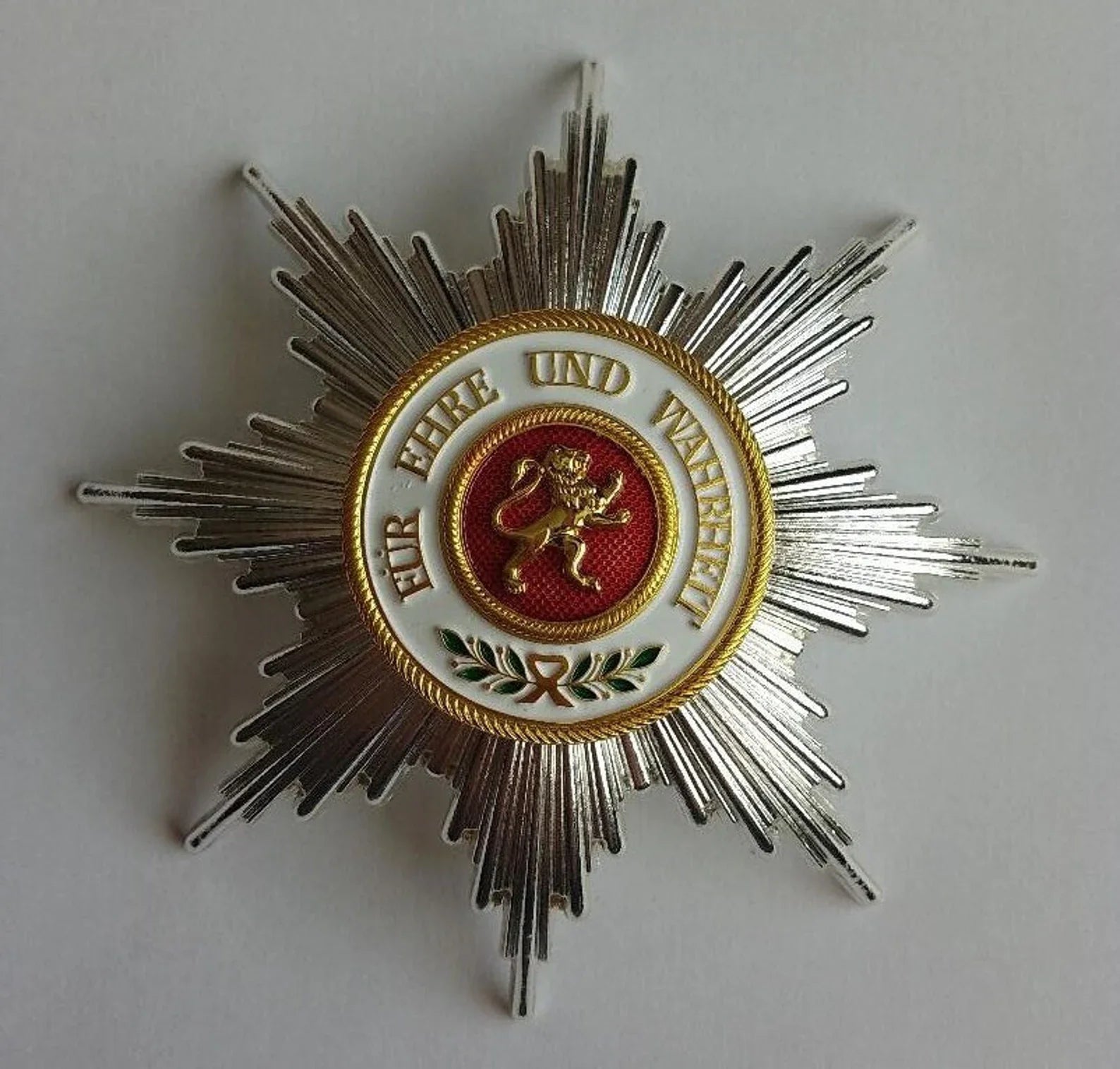 German Grand Cross of the Order of the Zähringer Lion – Breast Star replica