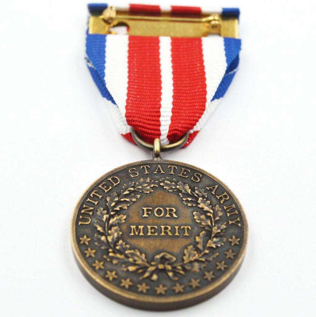 U.S. Army Certificate of Merit Medal 1905 – 1918 – Full-Size with Ribbon Bar & Case detail view 10