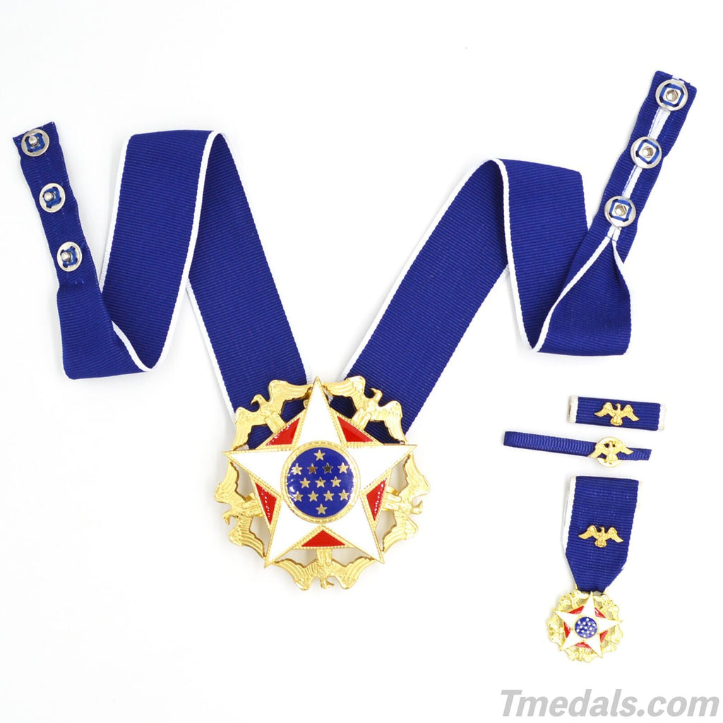 U.S. Order Presidential medal of freedom with distinction Pmof U.S. WWII Badge reproduction