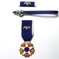 U.S. Presidential Medal of Freedom Mini Medal + Ribbon Bar + Service Ribbon replica