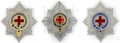 UK Order of the Garter Breast Star – Set of 3 Display Stars reproduction
