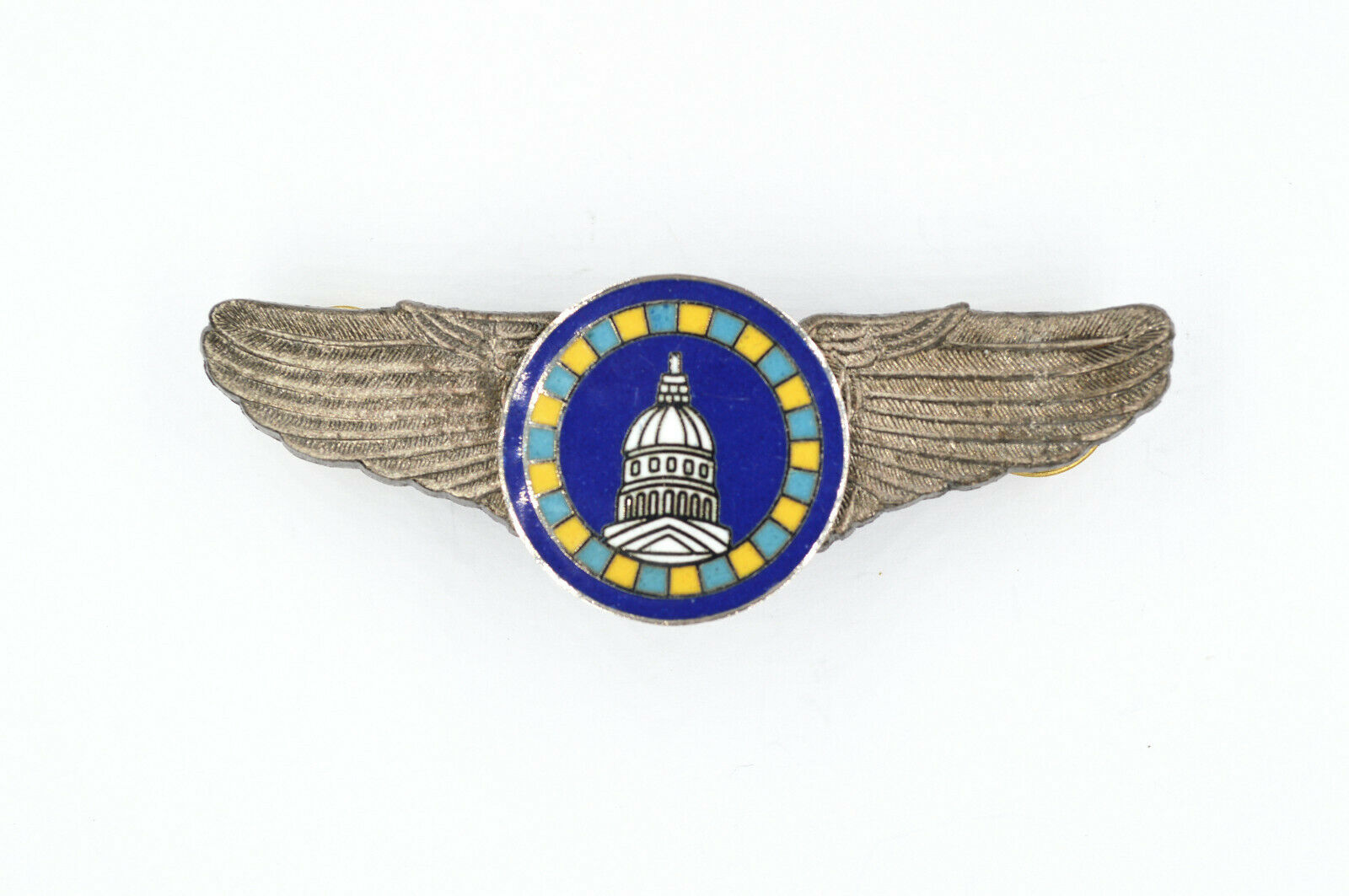 WWII WWII U.S. U.S. Air Force White House Wings Badge Pin Medal Enamel