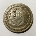 Russia Medal 1818 Alexander I of Russia and Friedrich Wilhelm Iii of Prussia B27 reproduction