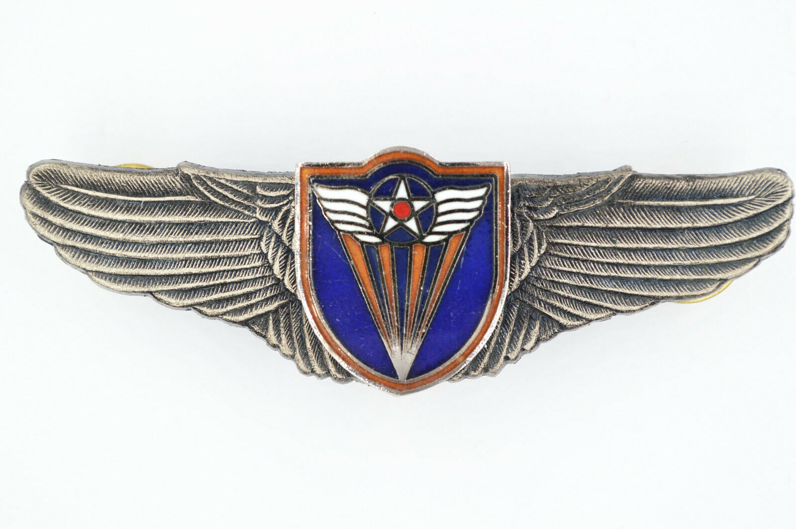 U.S. WWII WWII 4th Air Force Wings Badge Pin Medal