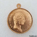 Imperial Russian Alexander I bronze medal "For Imperial Russian Medal – Alexander I replica