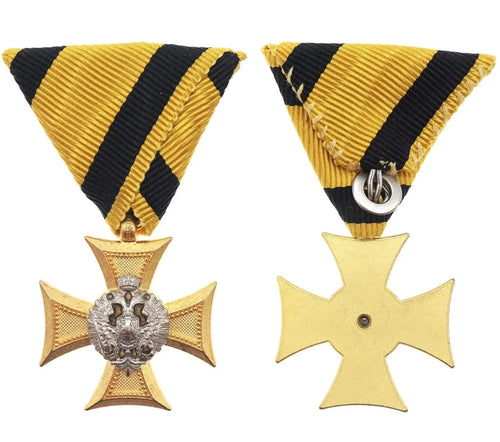 Austria-Hungary Officer’s Long Service Cross, 1st Class (25 Years) reproduction