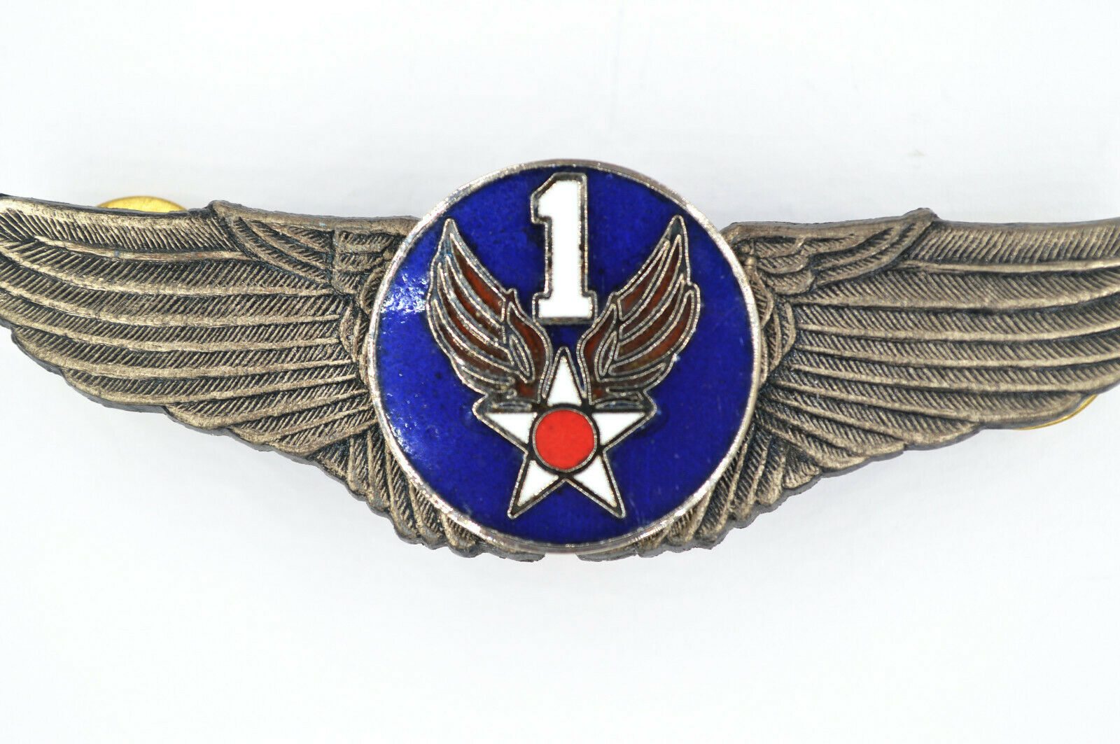 U.S. WWII WWII 1st Air Force Wings Badge Pin Medal reproduction