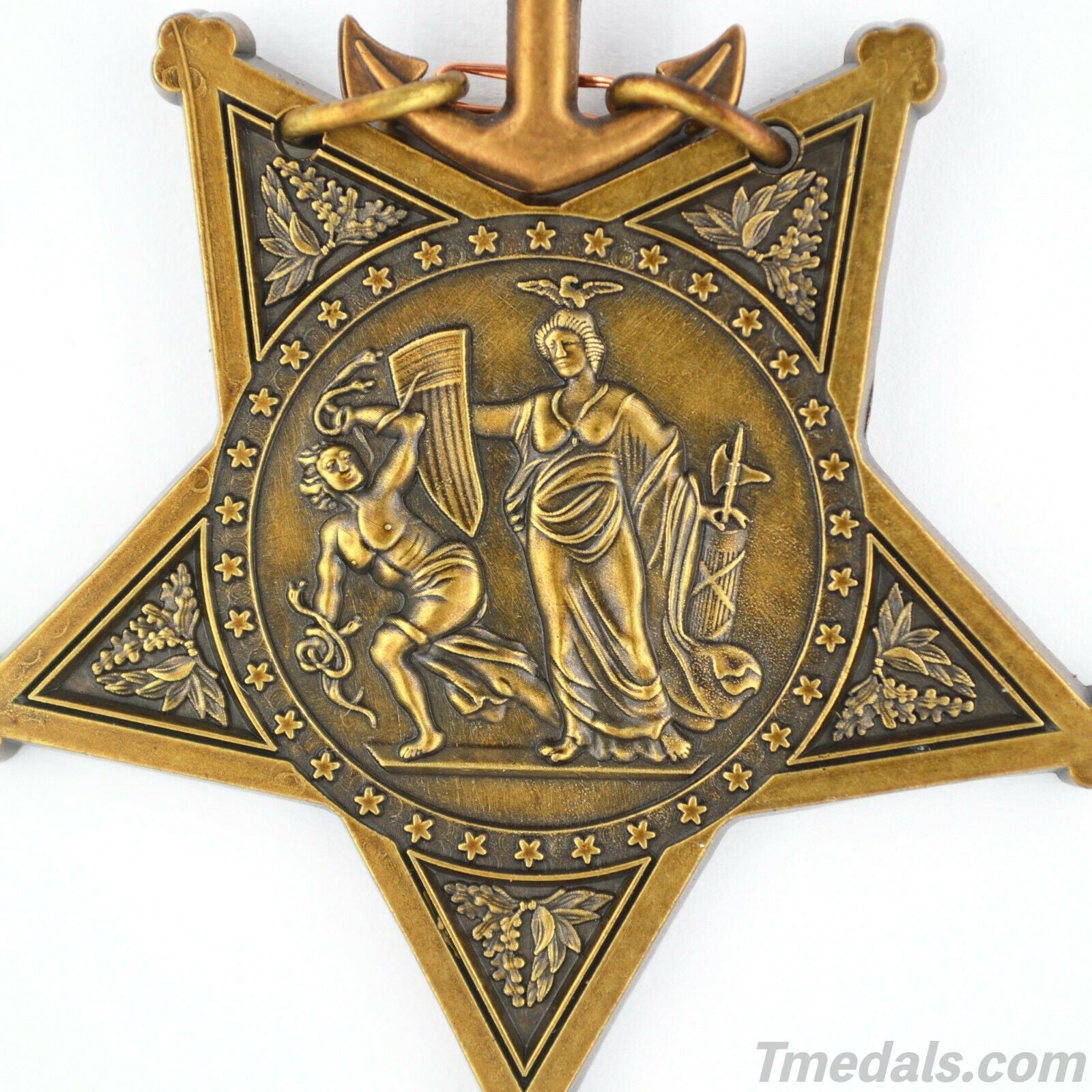 U.S. Medal of Honor Navy Medal Only MOH Order Badge WWII replica