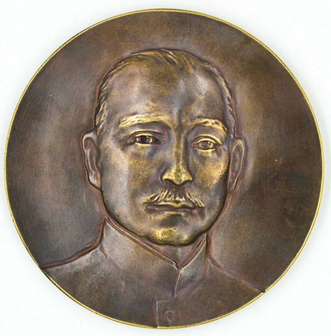 Chinese Order Badge China-Republic 1929 Sun Yat Sen Copper Medal replica