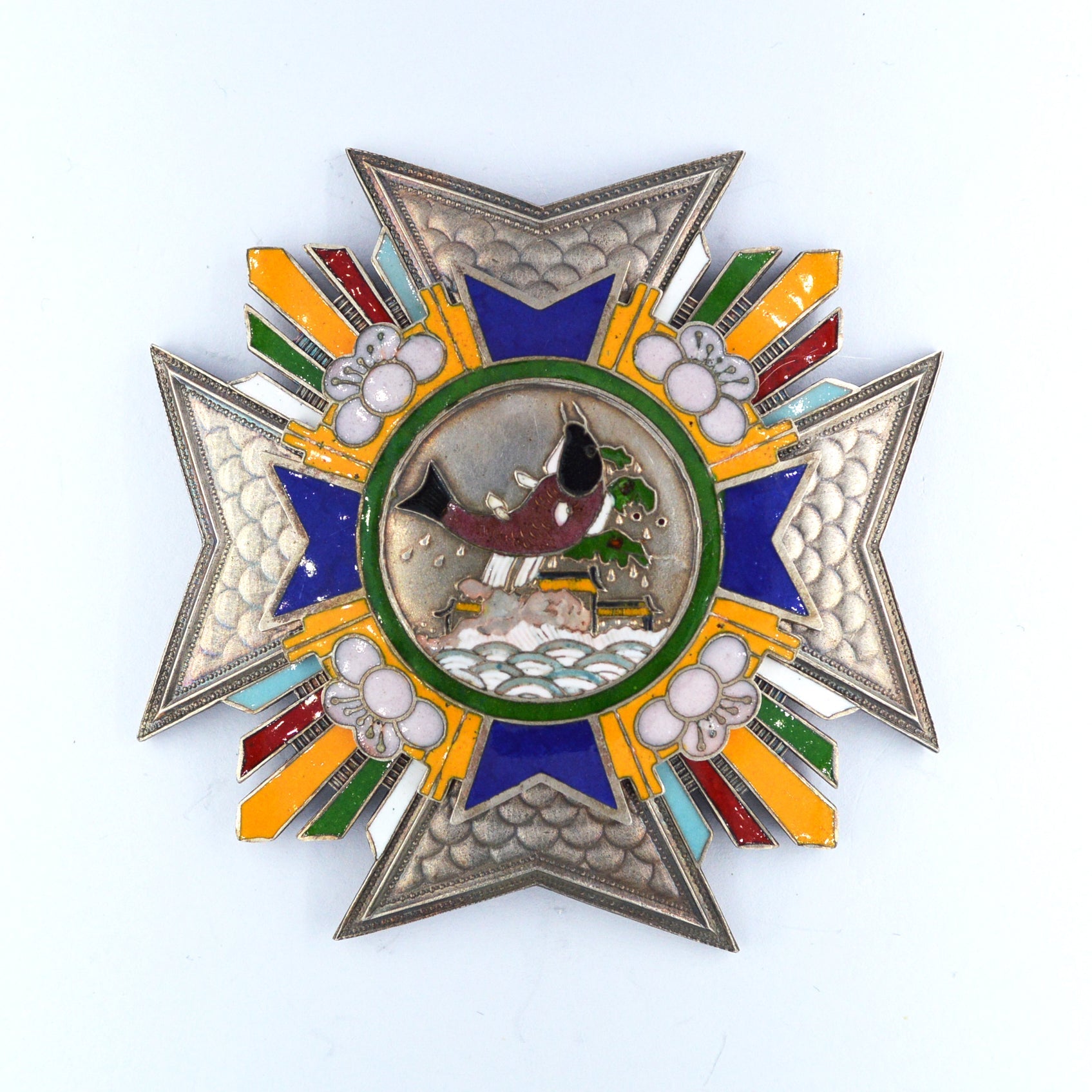 Chinese Republic Order of Weng Tonghe (1830 – 1904) – Enamel Medal replica