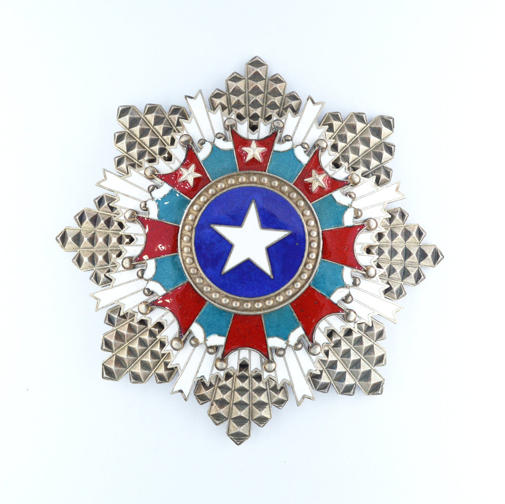 Chinese-REPUBLIC Order of Brilliant Star Breast star 1st class replica