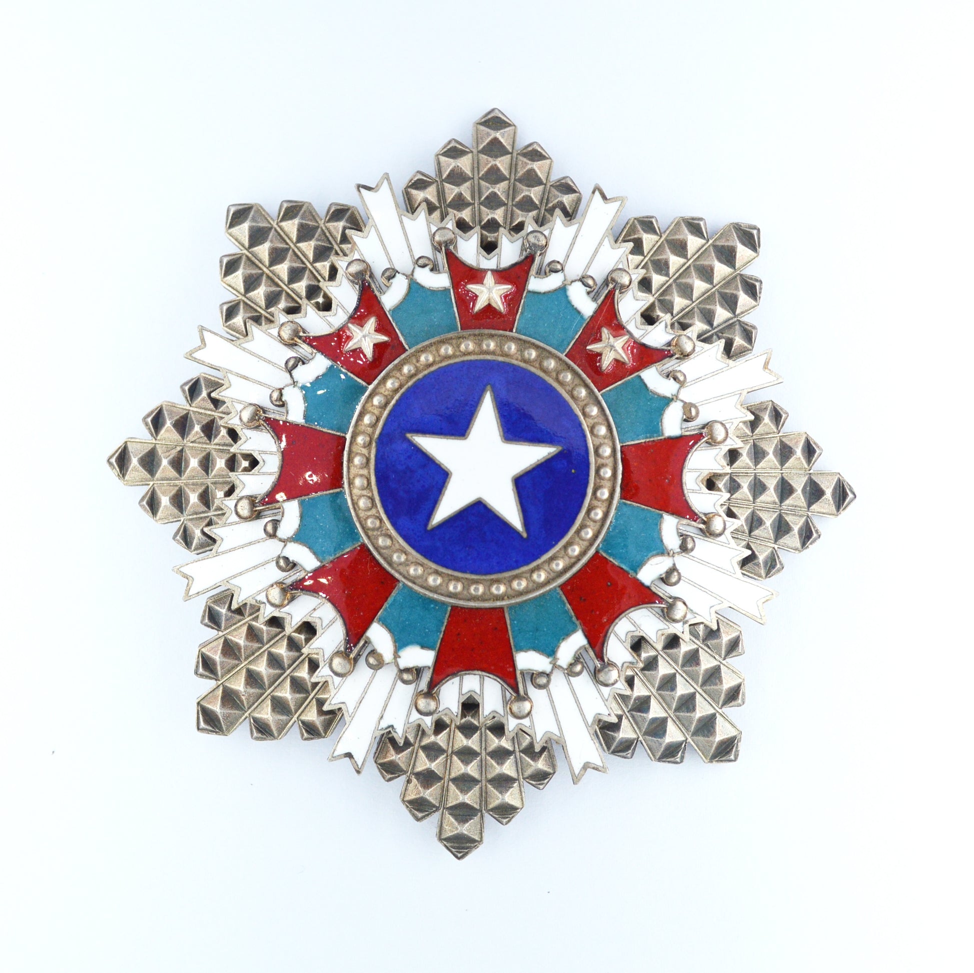 Chinese-REPUBLIC Order of Brilliant Star Breast star 1st class replica