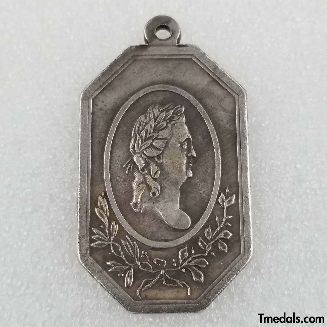 Imperial Russian Medal For Service and Courage Peace with Sweden 1790 A46 reproduction