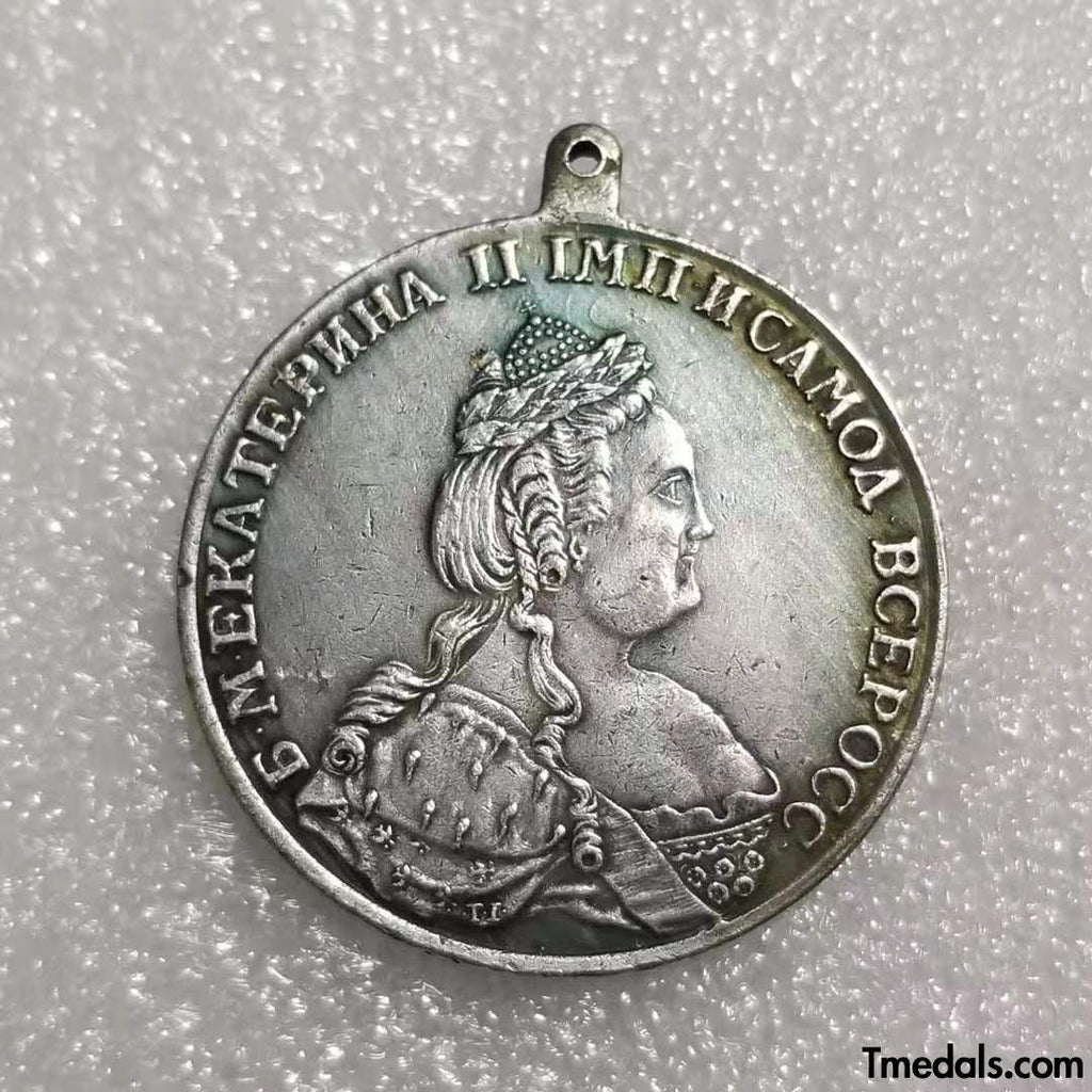 Russia Medal Order – Capture of Kinburn, October 1, 1787 – Catherine II – A25 replica