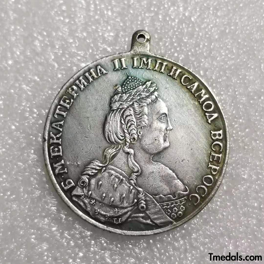 Russia Medal Order – Capture of Kinburn, October 1, 1787 – Catherine II – A25 replica