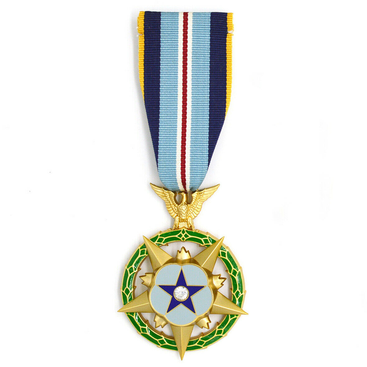 Cased U.S. Space MOH Space Medal of Honor Short Ribbon Version WWII Badge Order replica