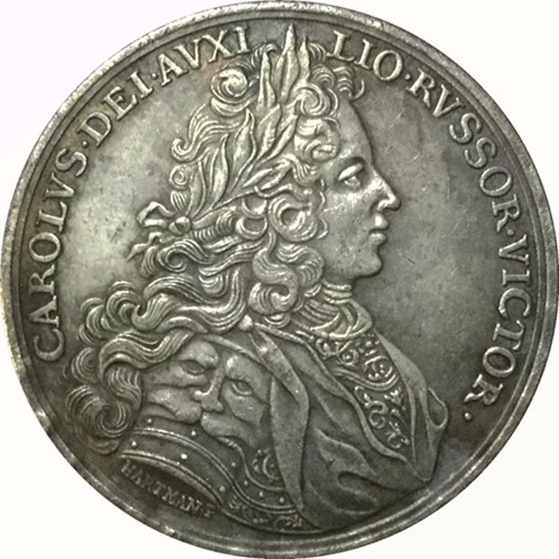 Imperial Russian Medal – Battle of Narva, November 19 – 20, 1700 – B10 replica
