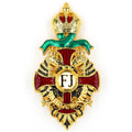 Austro Hungarian Franz Joseph Order Style Badge Pin FJ Medal reproduction