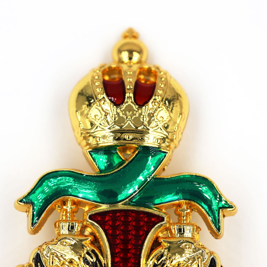 Austro Hungarian Franz Joseph Order Style Badge Pin FJ Medal detail view 4