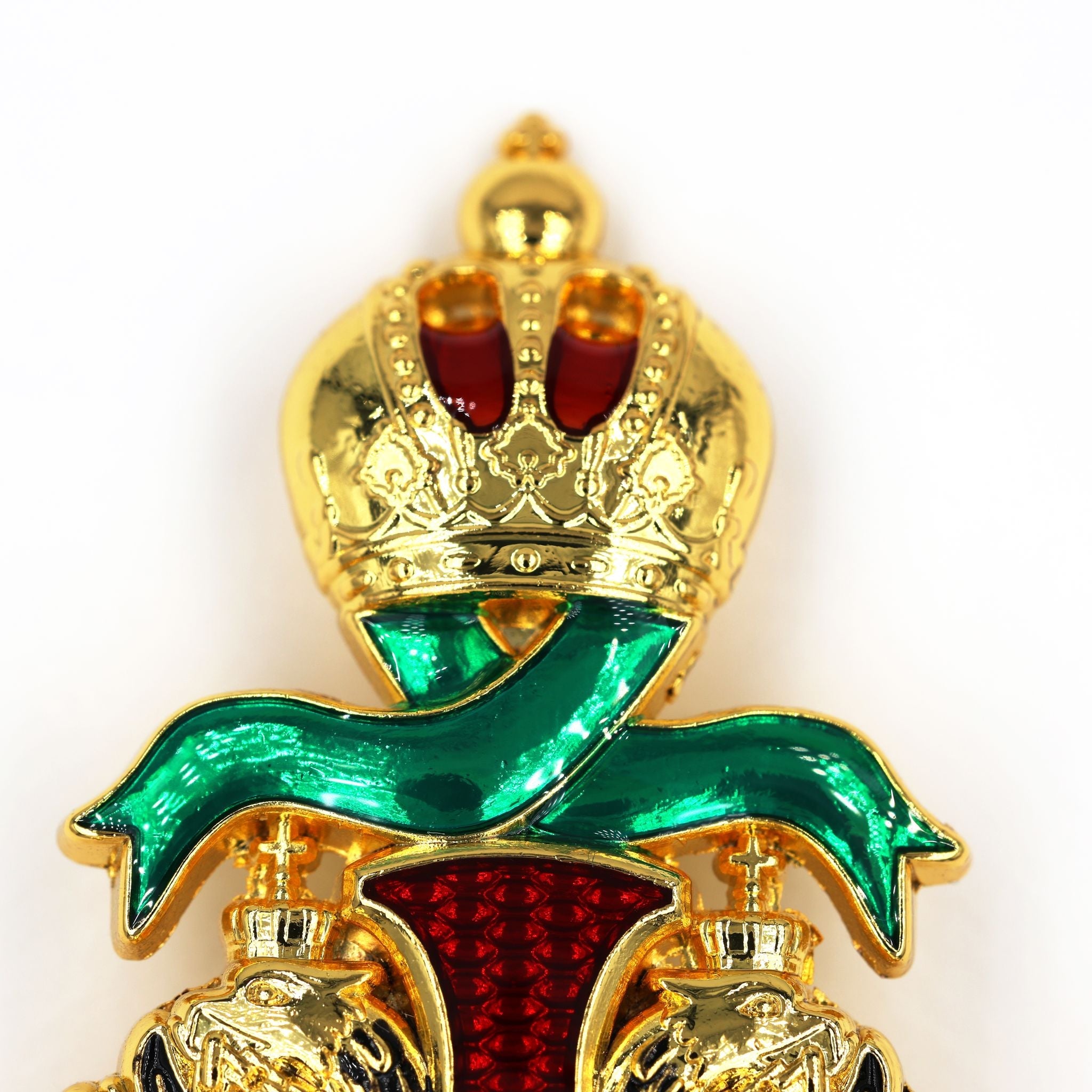Austro Hungarian Franz Joseph Order Style Badge Pin FJ Medal detail view 4