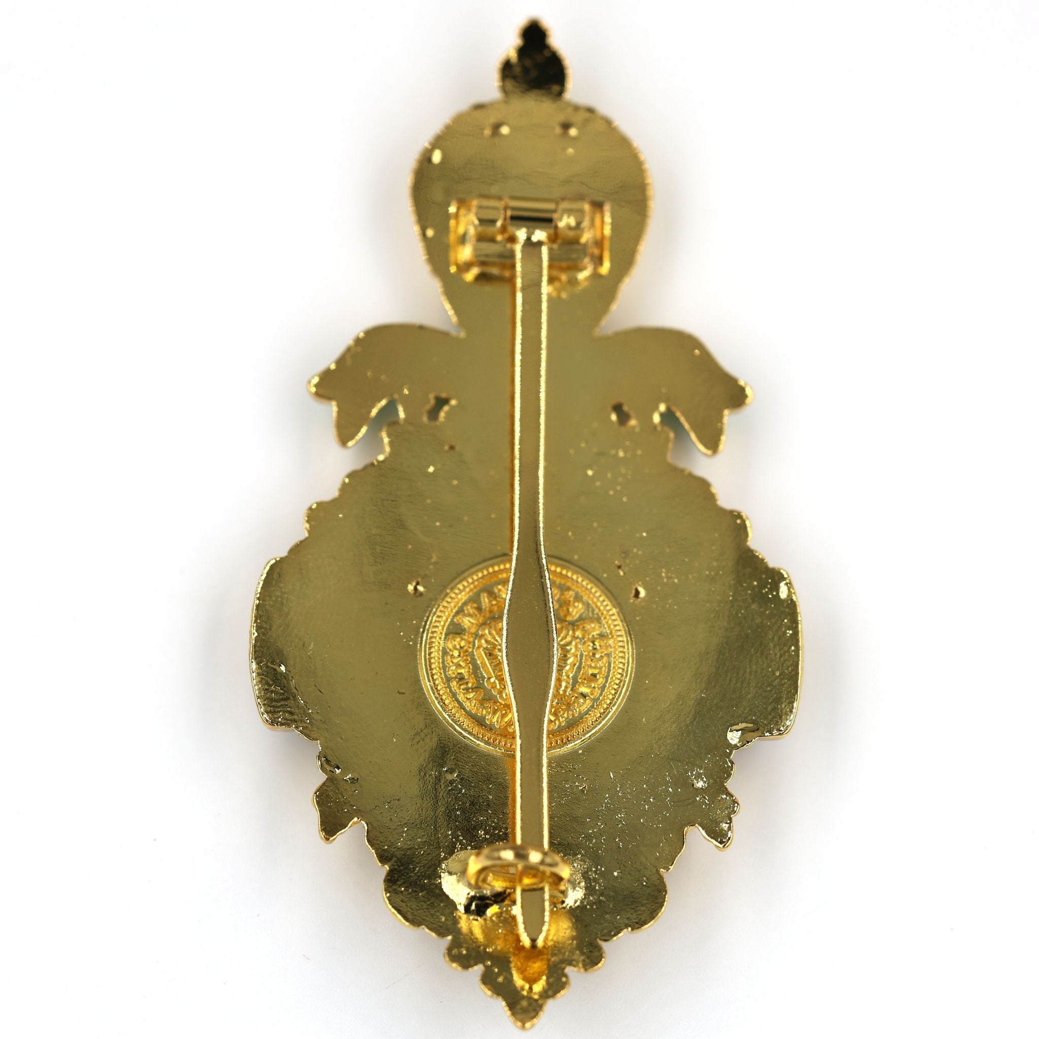 Austro Hungarian Franz Joseph Order Style Badge Pin FJ Medal detail view 2