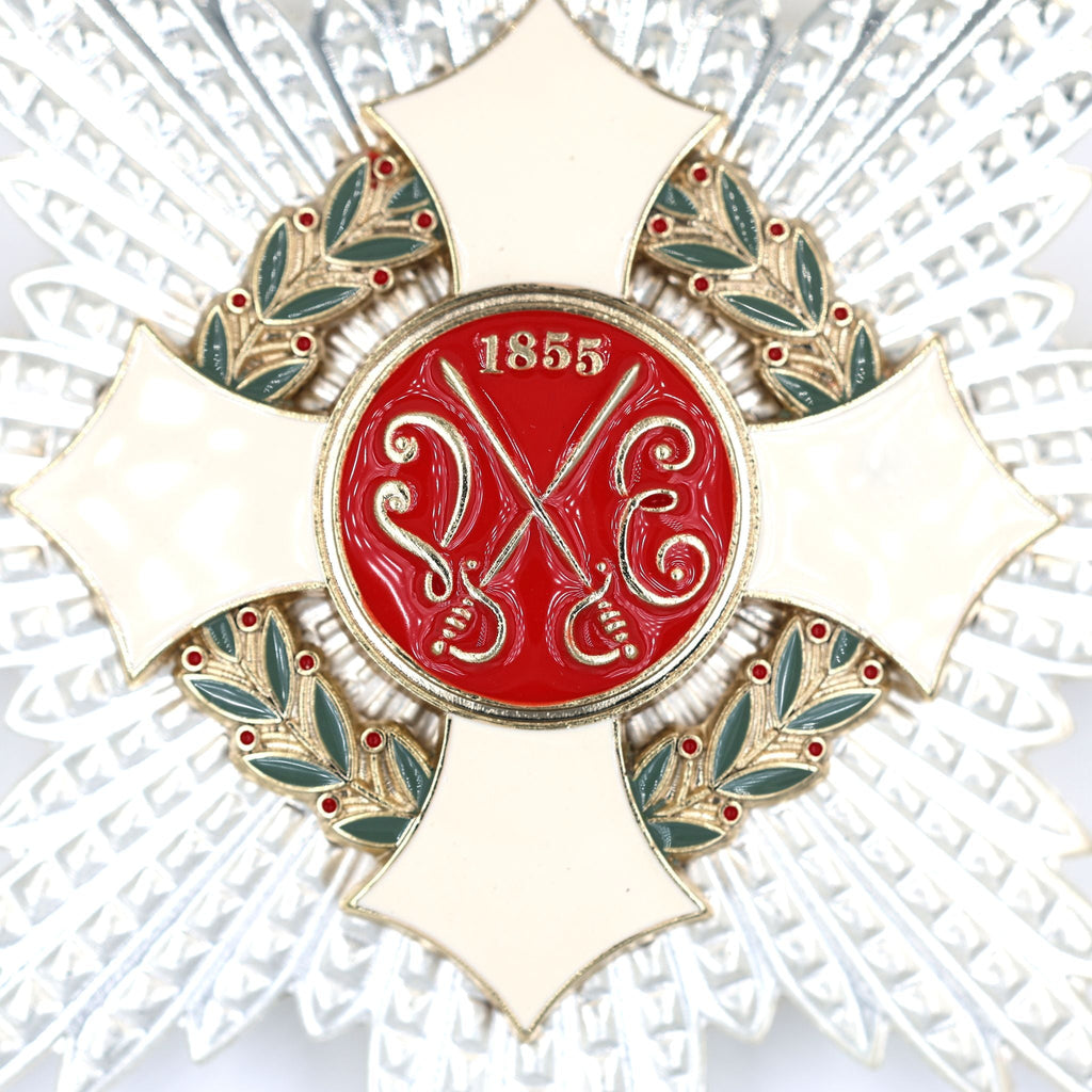Military Order of Savoy Grand Cross Star 1855 – Italian Kingdom Medal detail view 3