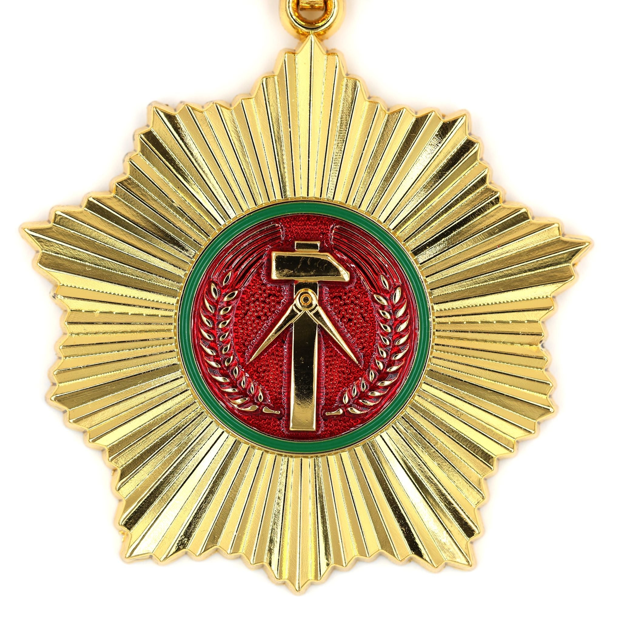 East Germany DDR Order of Merit – Gold Class Medal detail view 5