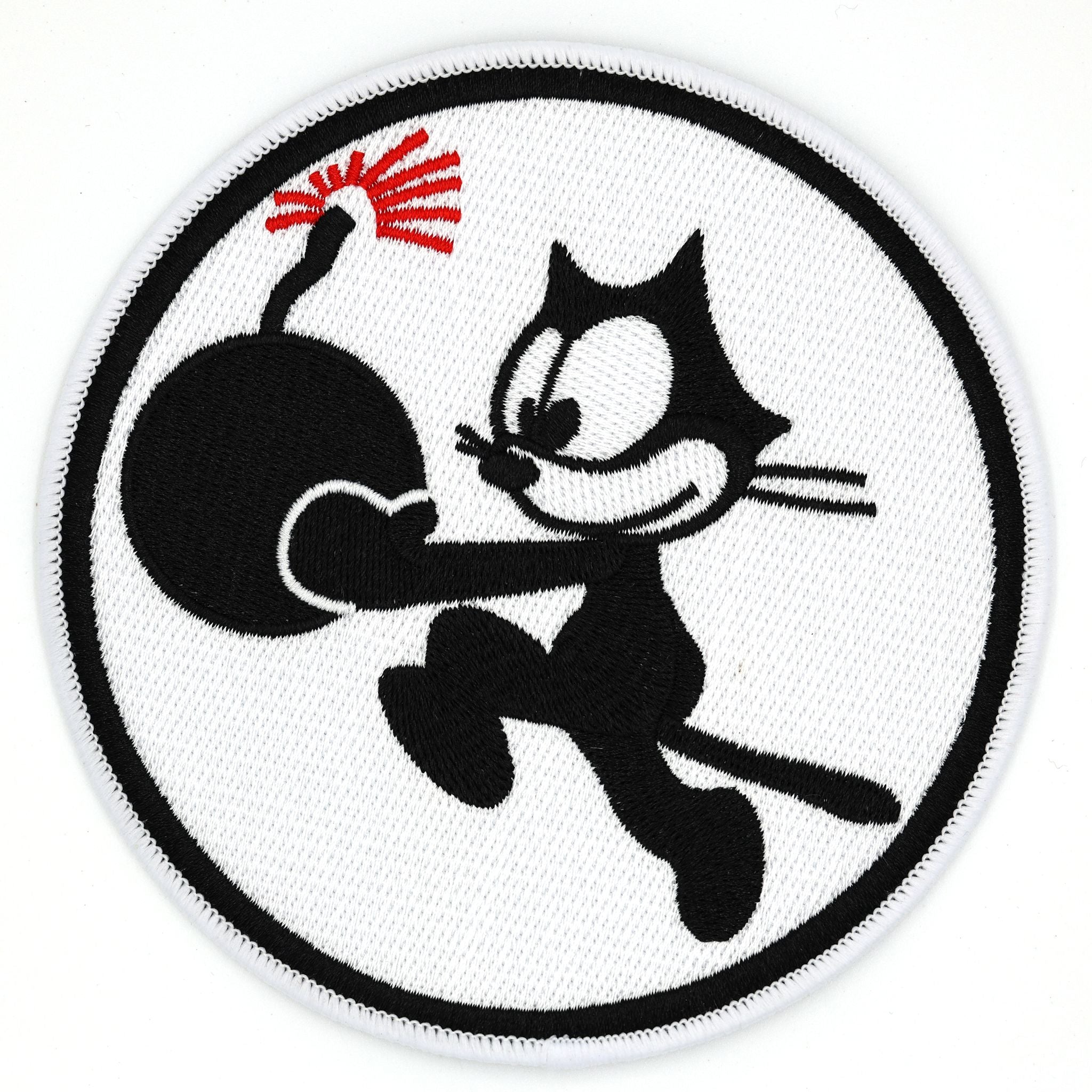 U.S. Navy VF-31 Fighting 31 Felix The Cat With Bomb Embroidered Patch WWII reproduction