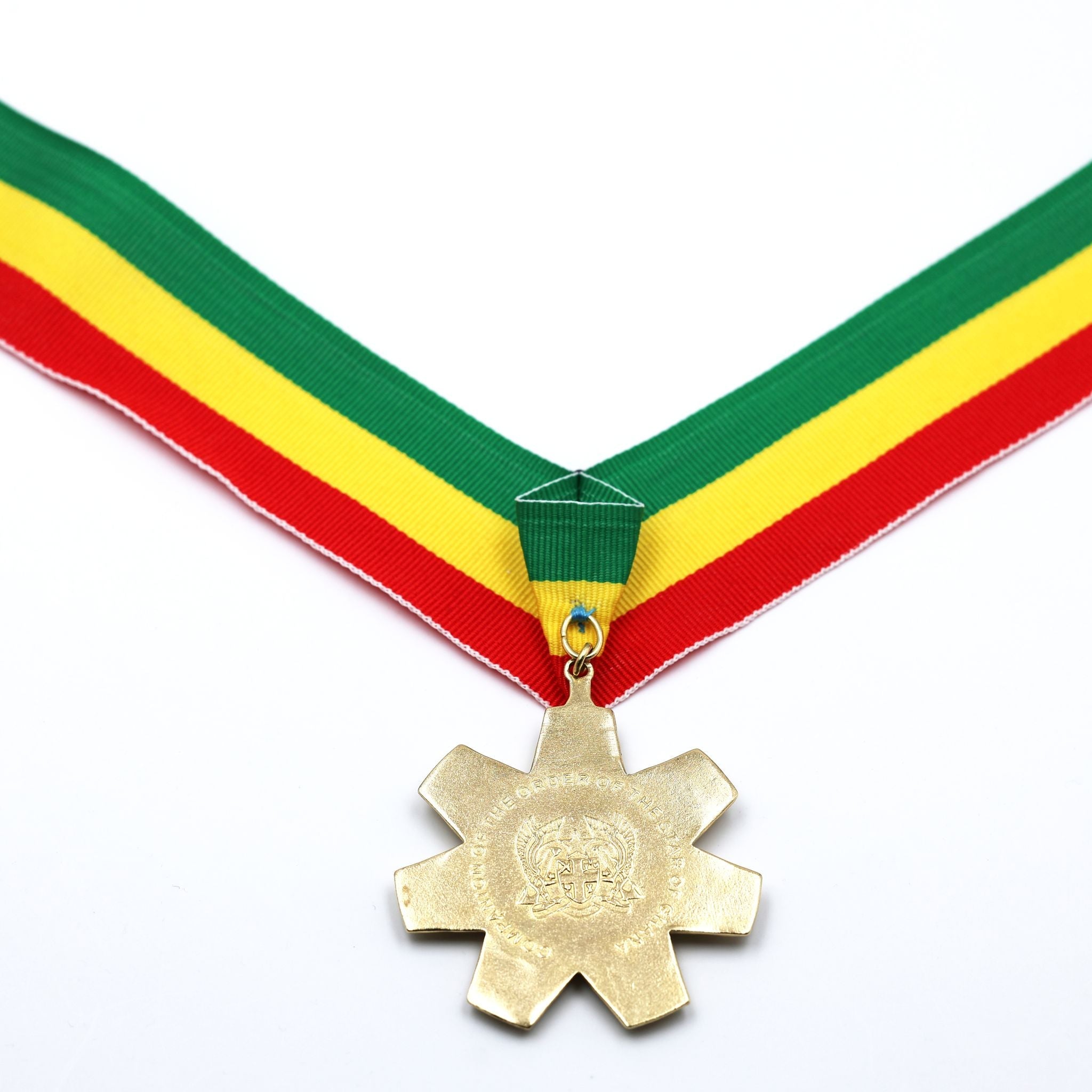 Order of the Star of Ghana Companion Neck Badge Medal detail view 12
