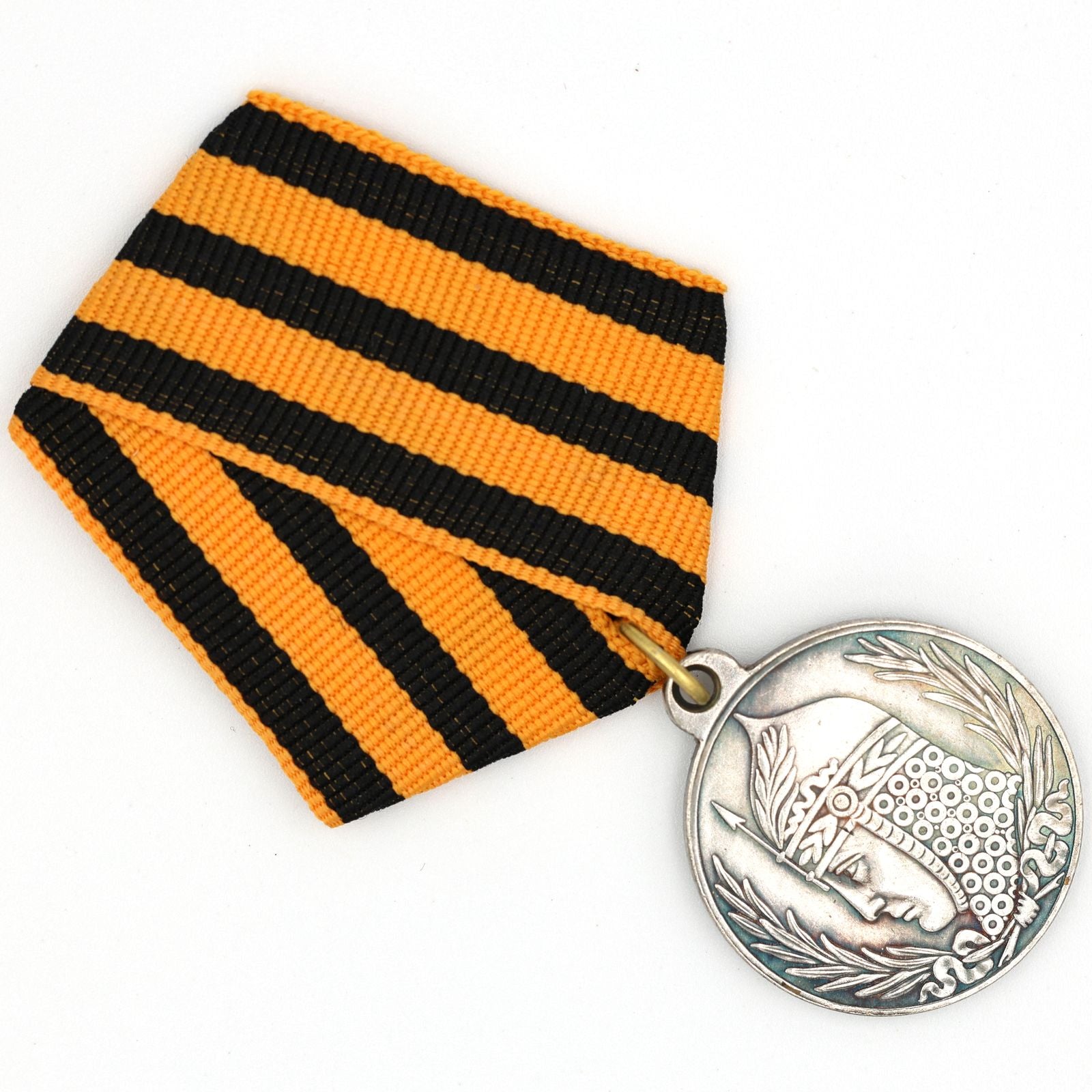 Imperial Russian 1917 Medal For Freedom Fighters Provisional Government A89 detail view 3