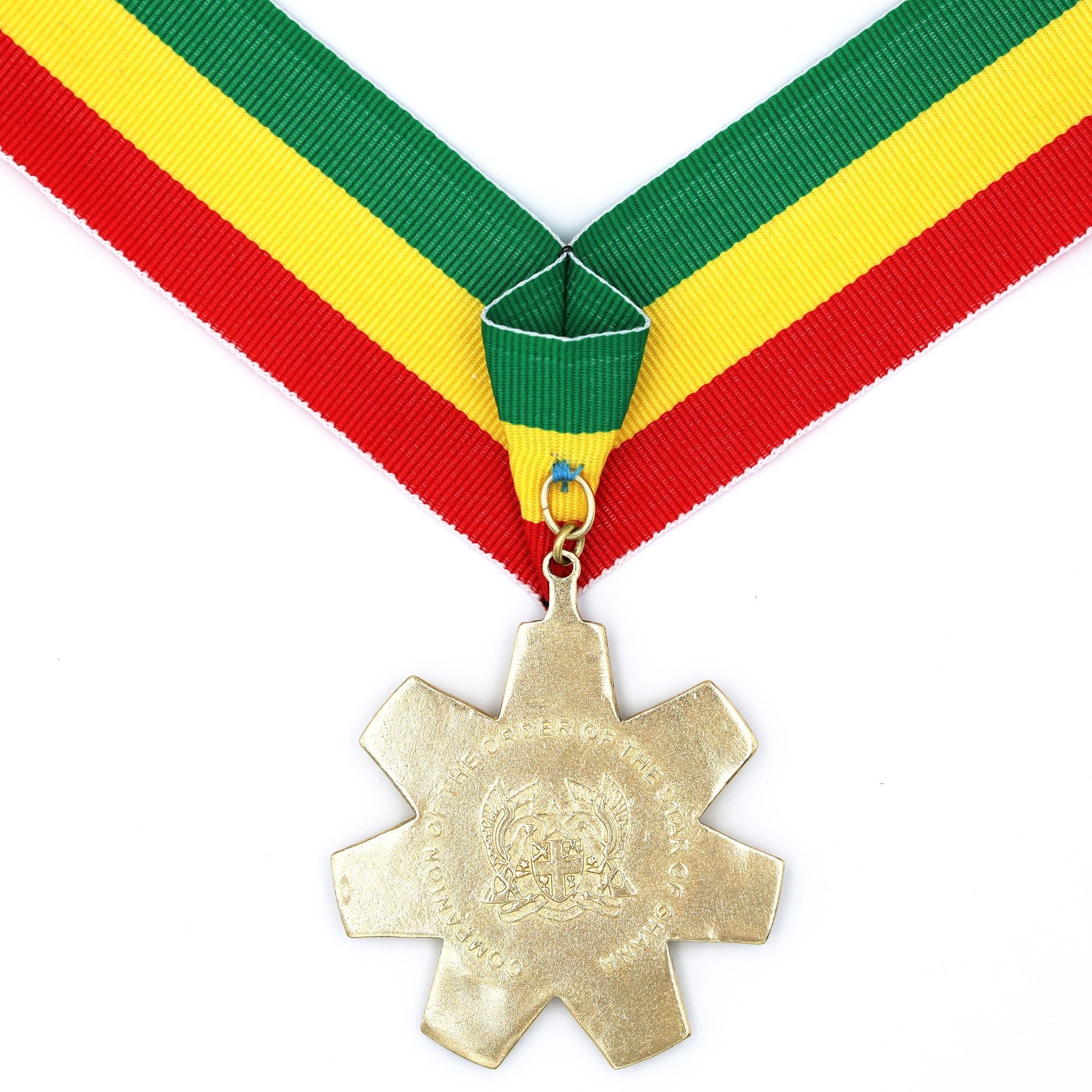 Order of the Star of Ghana Companion Neck Badge Medal detail view 13