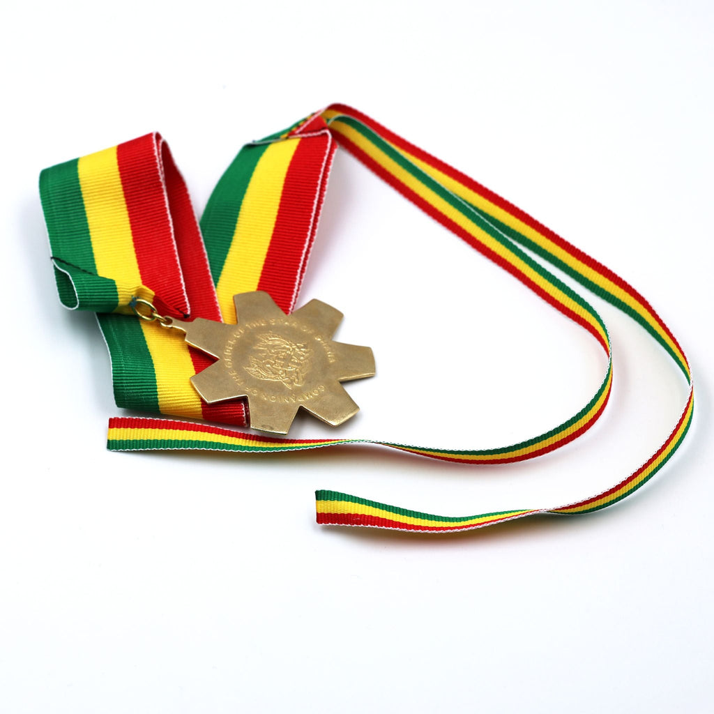 Order of the Star of Ghana Companion Neck Badge Medal detail view 14