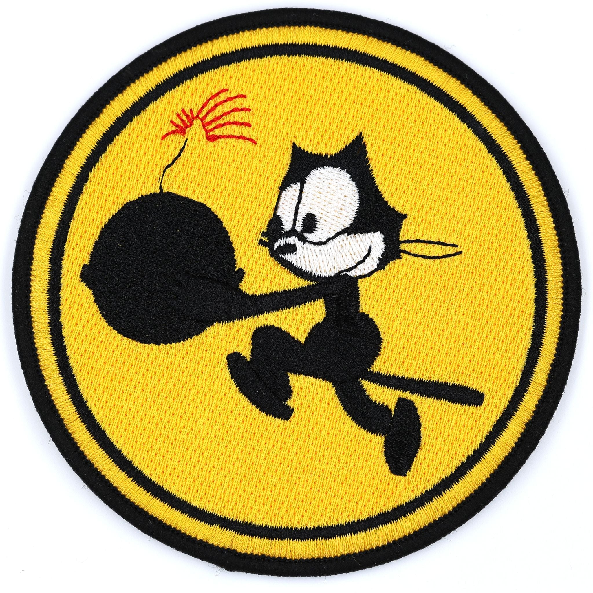 U.S. Navy VF-31 Fighting 31 Felix the Cat Bomb Embroidered Patch WWII Style reproduction