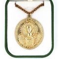 Queen Elizabeth I Armada Medal – Solid Copper with Chain reproduction