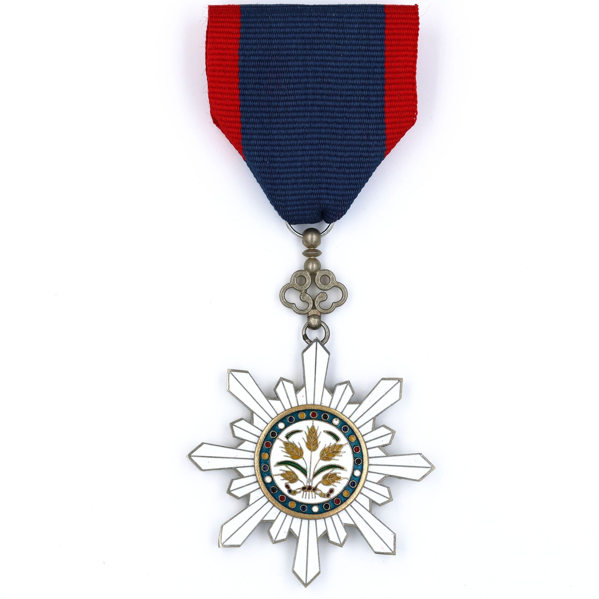 Republic of China Order of Golden Grain 6th Class Medal – Full-Size Copper replica