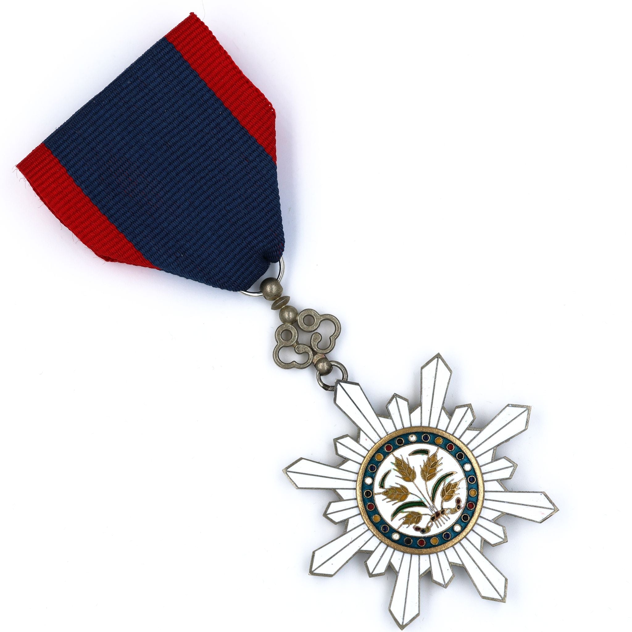 Republic of China Order of Golden Grain 6th Class Medal – Full-Size Copper detail view 3