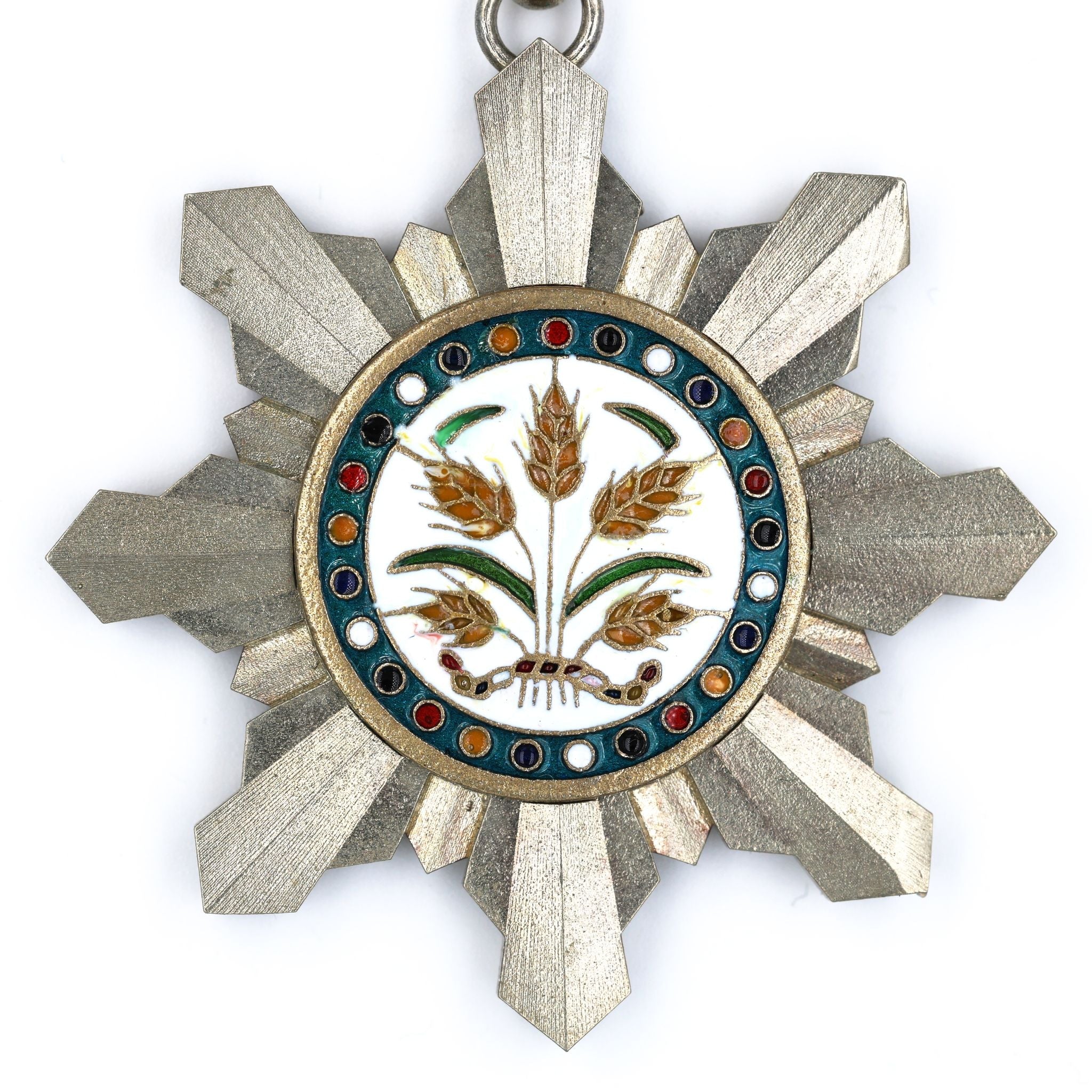 Republic of China 1912 Order of Golden Grain 8th Class Medal detail view 5