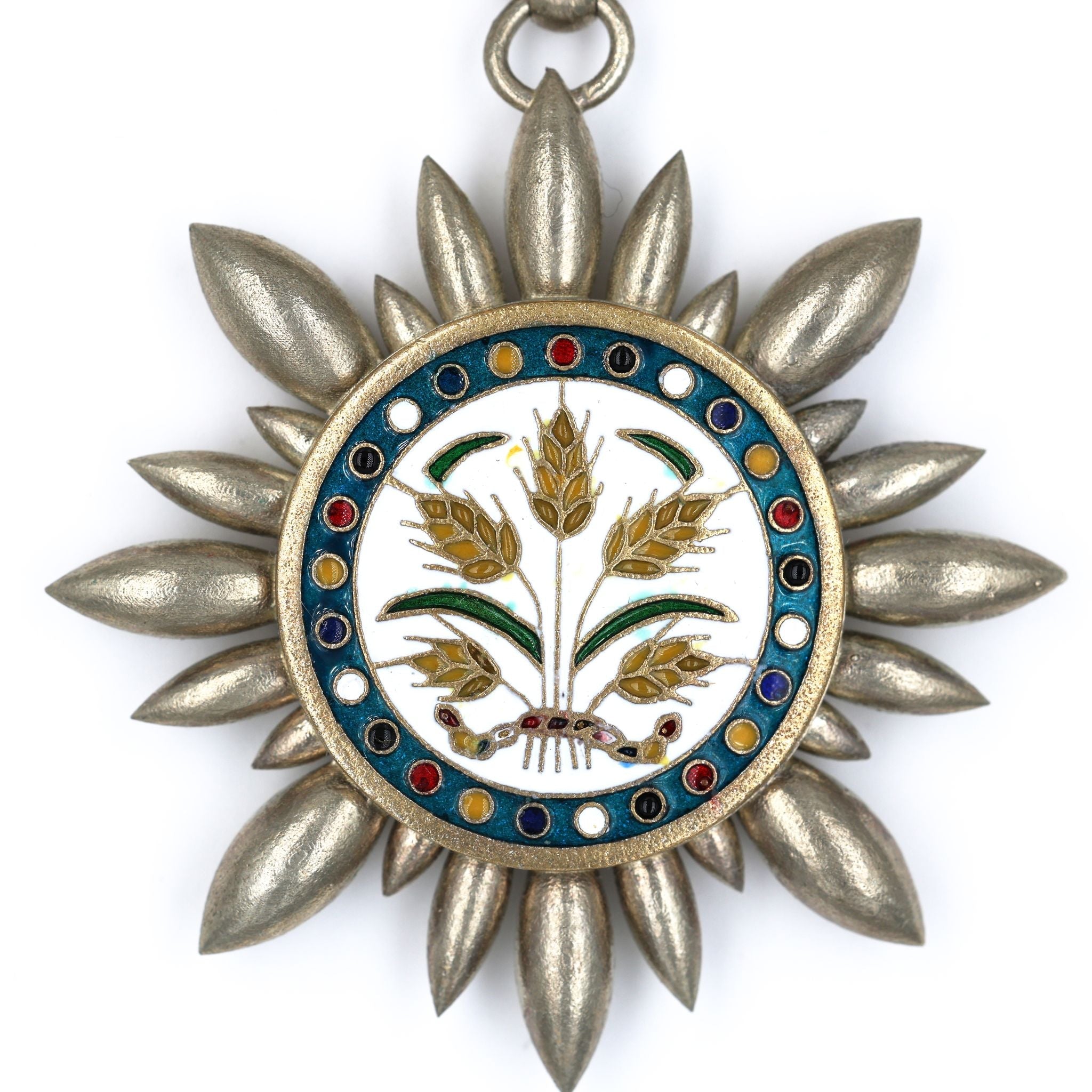 Republic of China 1912 Order of Golden Grain 9th Class Medal detail view 4