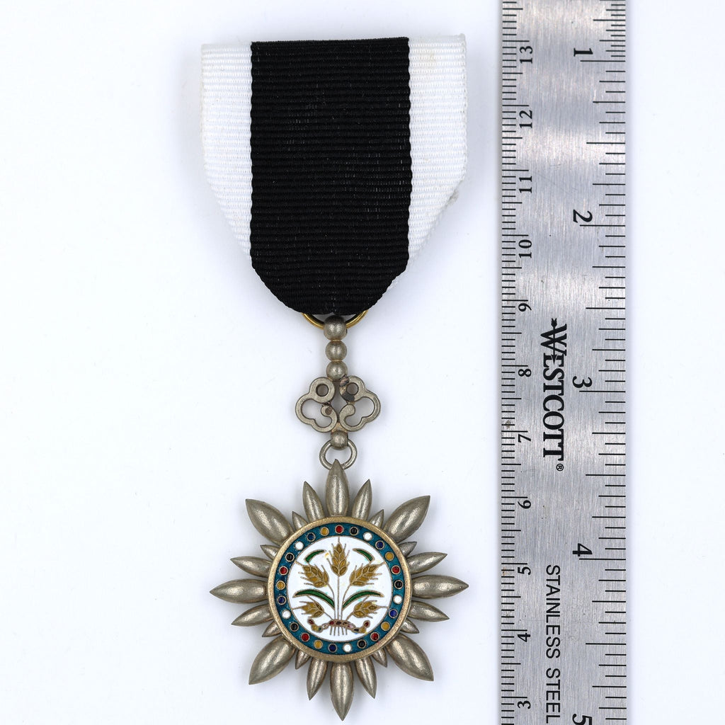 Republic of China 1912 Order of Golden Grain 9th Class Medal detail view 6