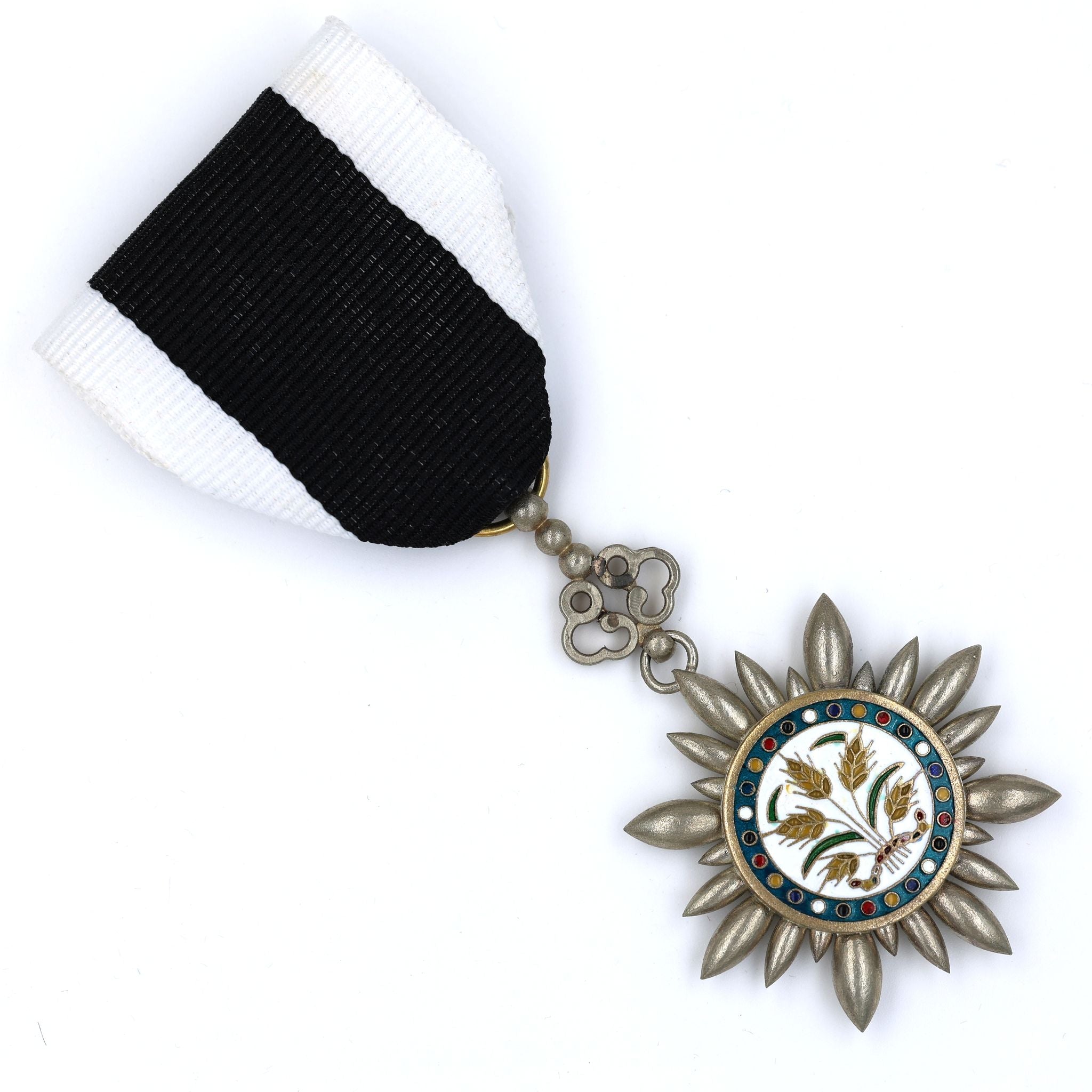 Republic of China 1912 Order of Golden Grain 9th Class Medal detail view 10