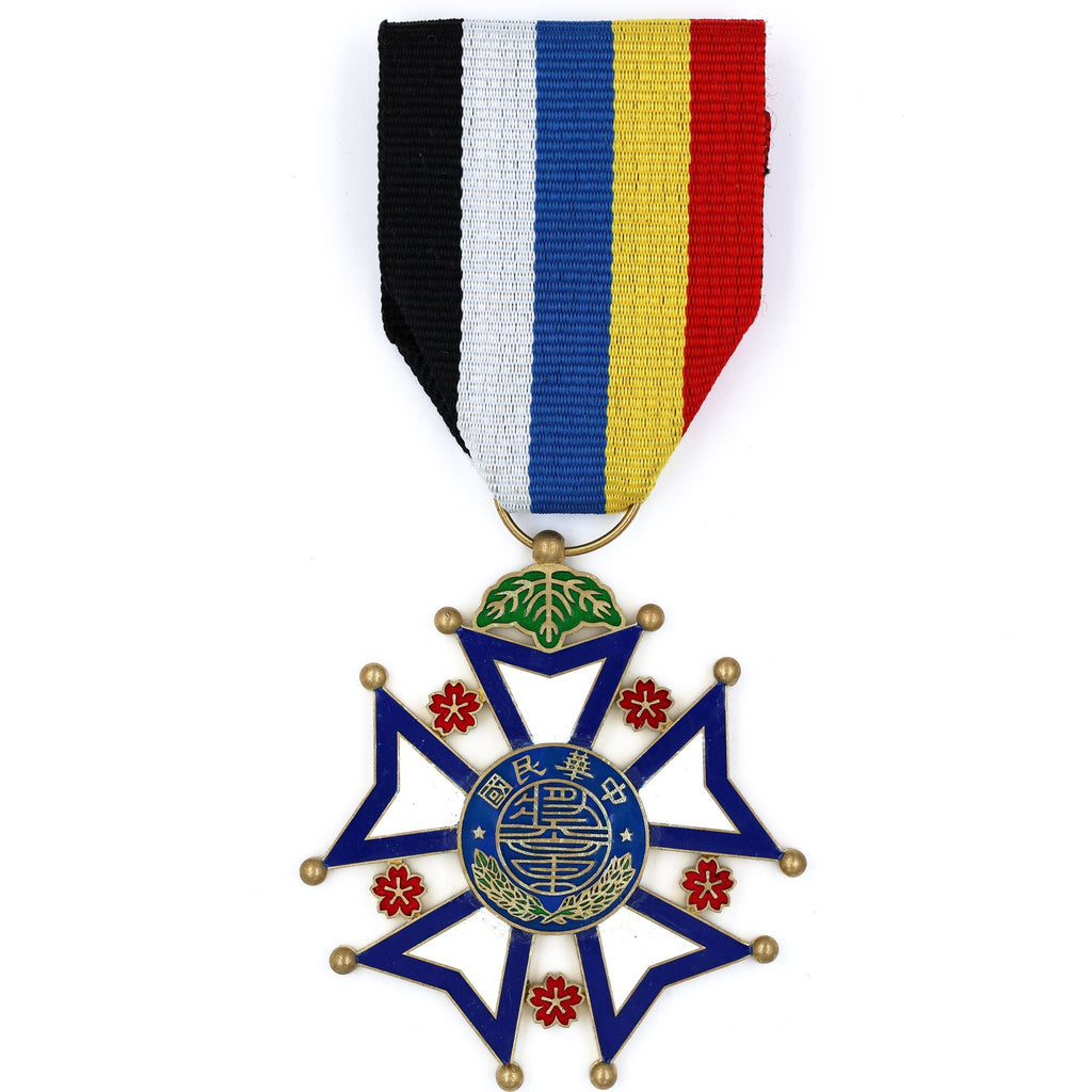 Republic of China Army and Navy Medal, Gold Class, 1912 – Full-Size replica