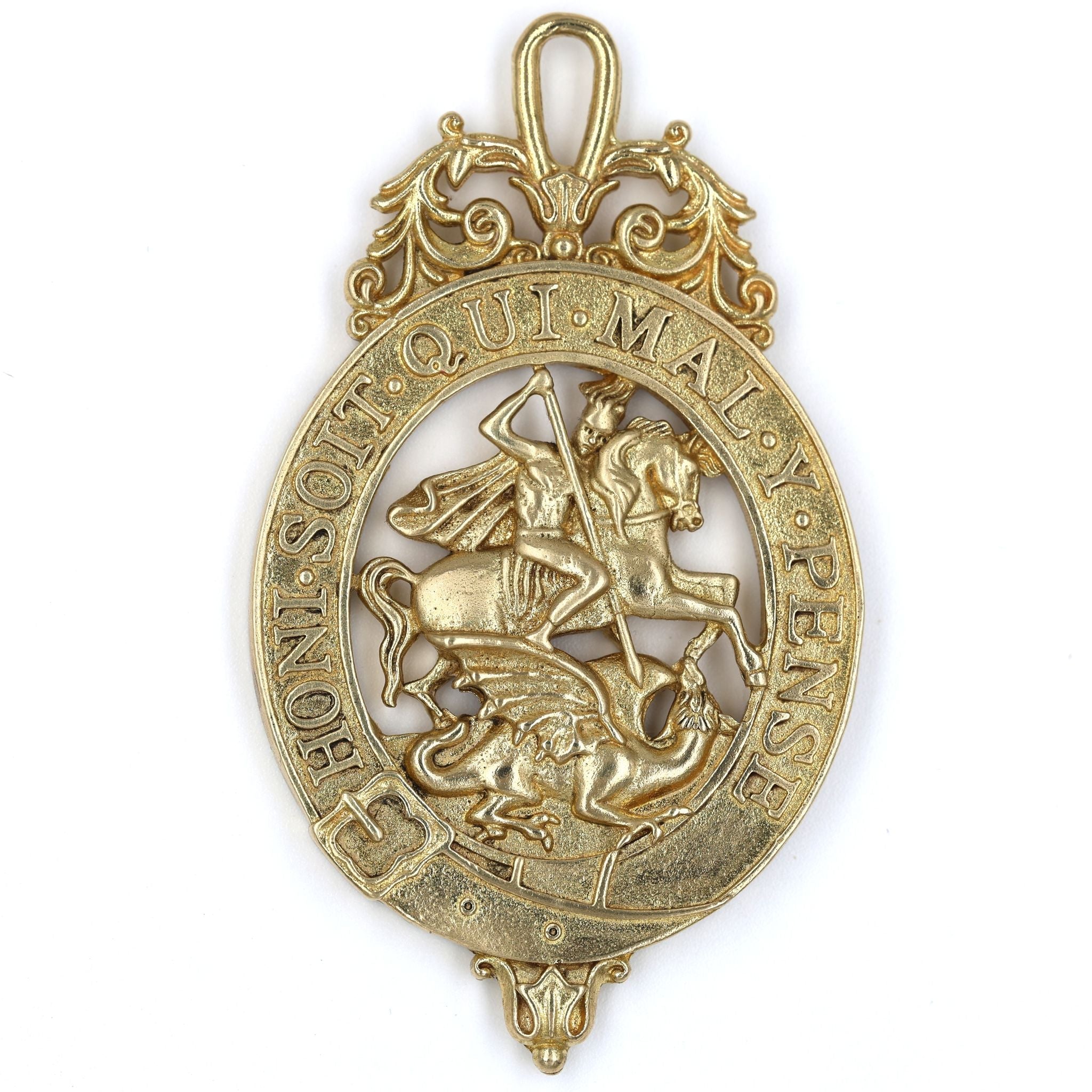 Order of the Garter Lesser George Badge & Ceremonial Sash – Museum Size 84.9 mm detail view 19