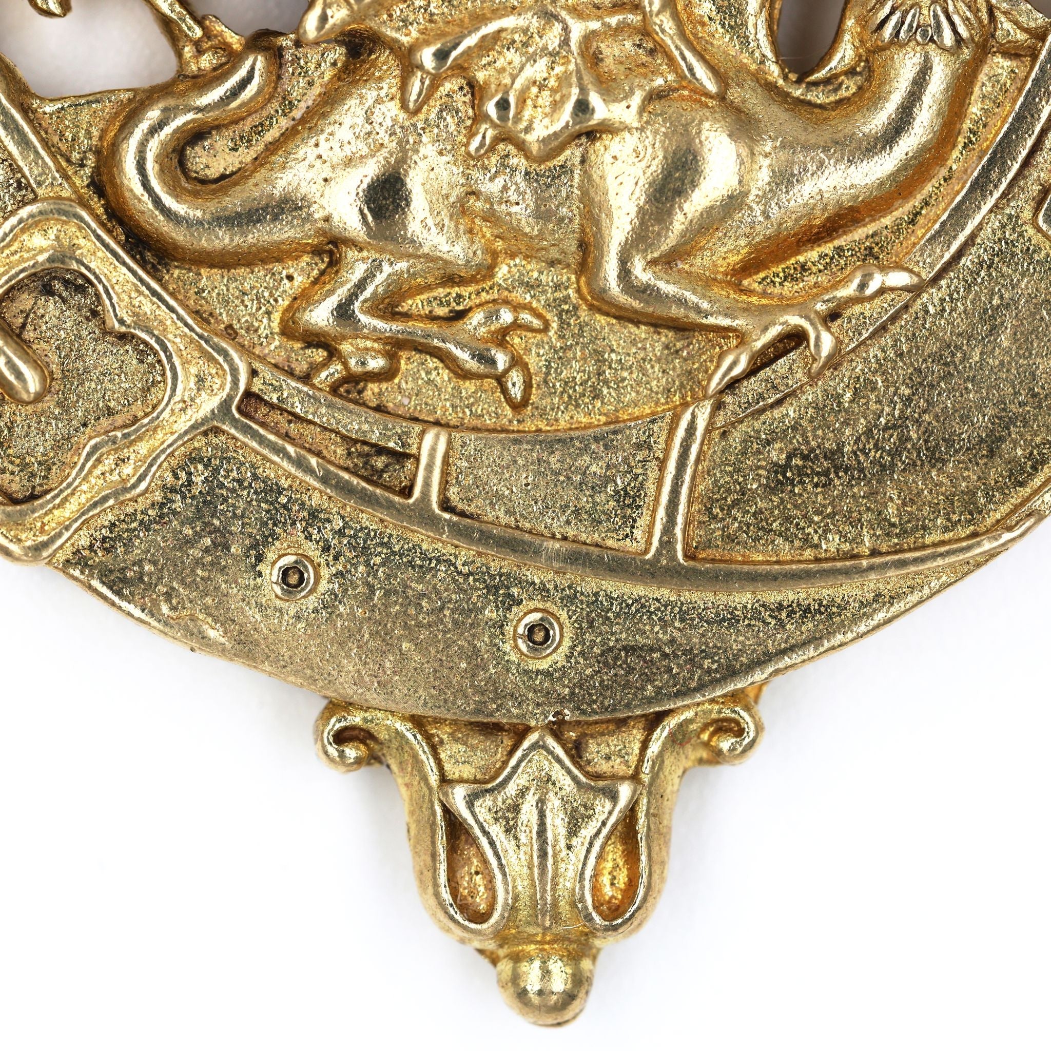 Order of the Garter Lesser George Badge & Ceremonial Sash – Museum Size 84.9 mm detail view 10