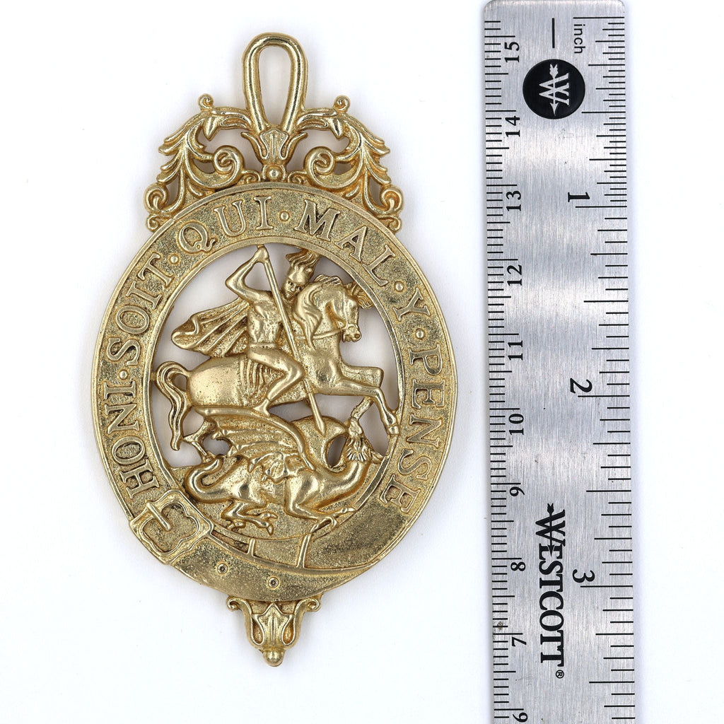 Order of the Garter Lesser George Badge & Ceremonial Sash – Museum Size 84.9 mm detail view 21