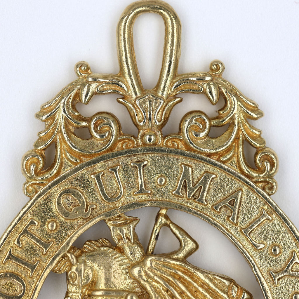 Order of the Garter Lesser George Badge & Ceremonial Sash – Museum Size 84.9 mm detail view 24