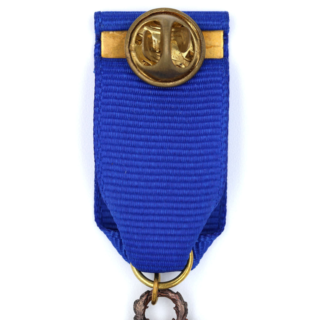 Order of the Garter Lesser George Solid Brass Enamel Blue Ribbon detail view 7