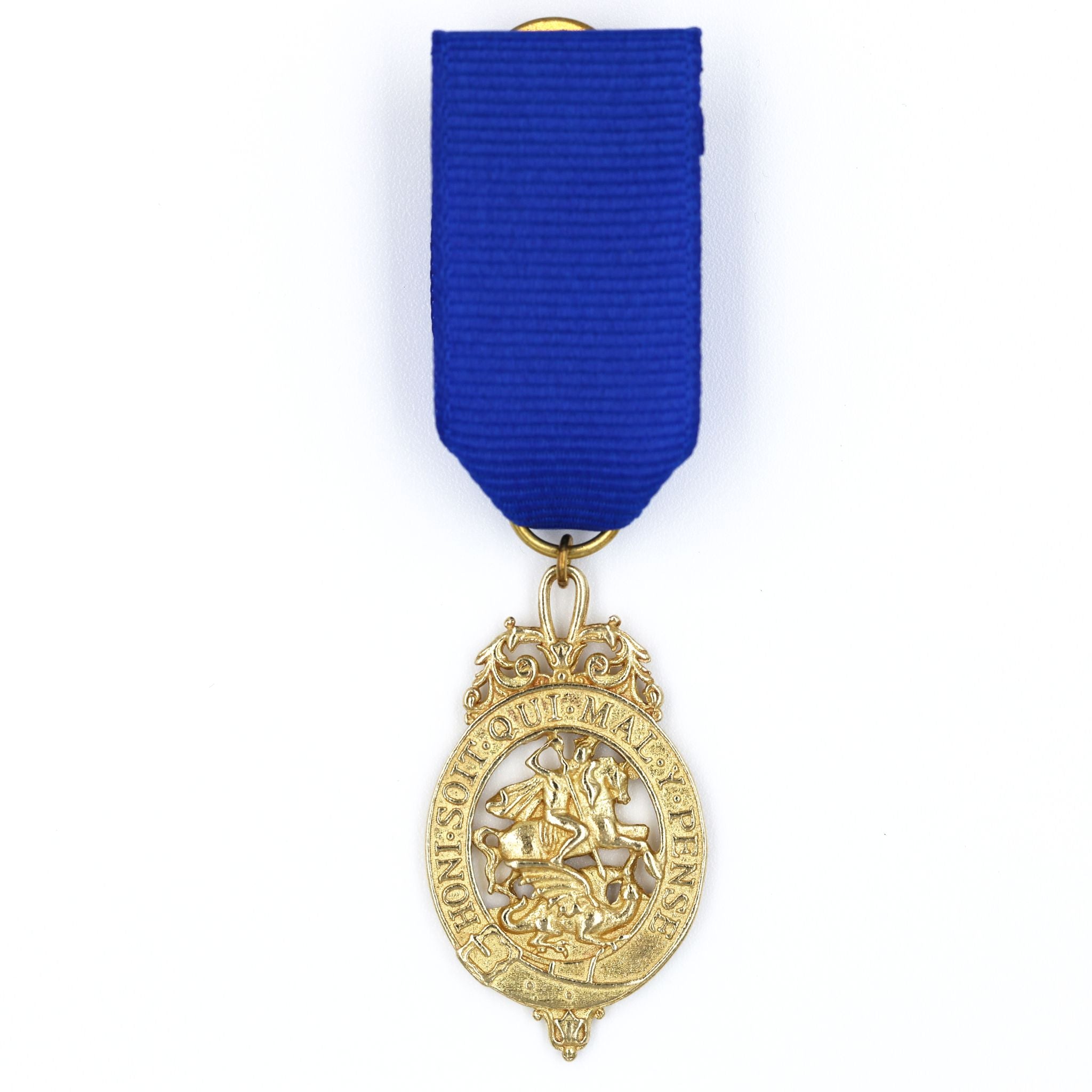 Order of the Garter Miniature Medal Lesser George Blue Ribbon reproduction